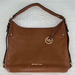 Michael Kors Bedford Belted Large Shoulder Bag, B… - image 1